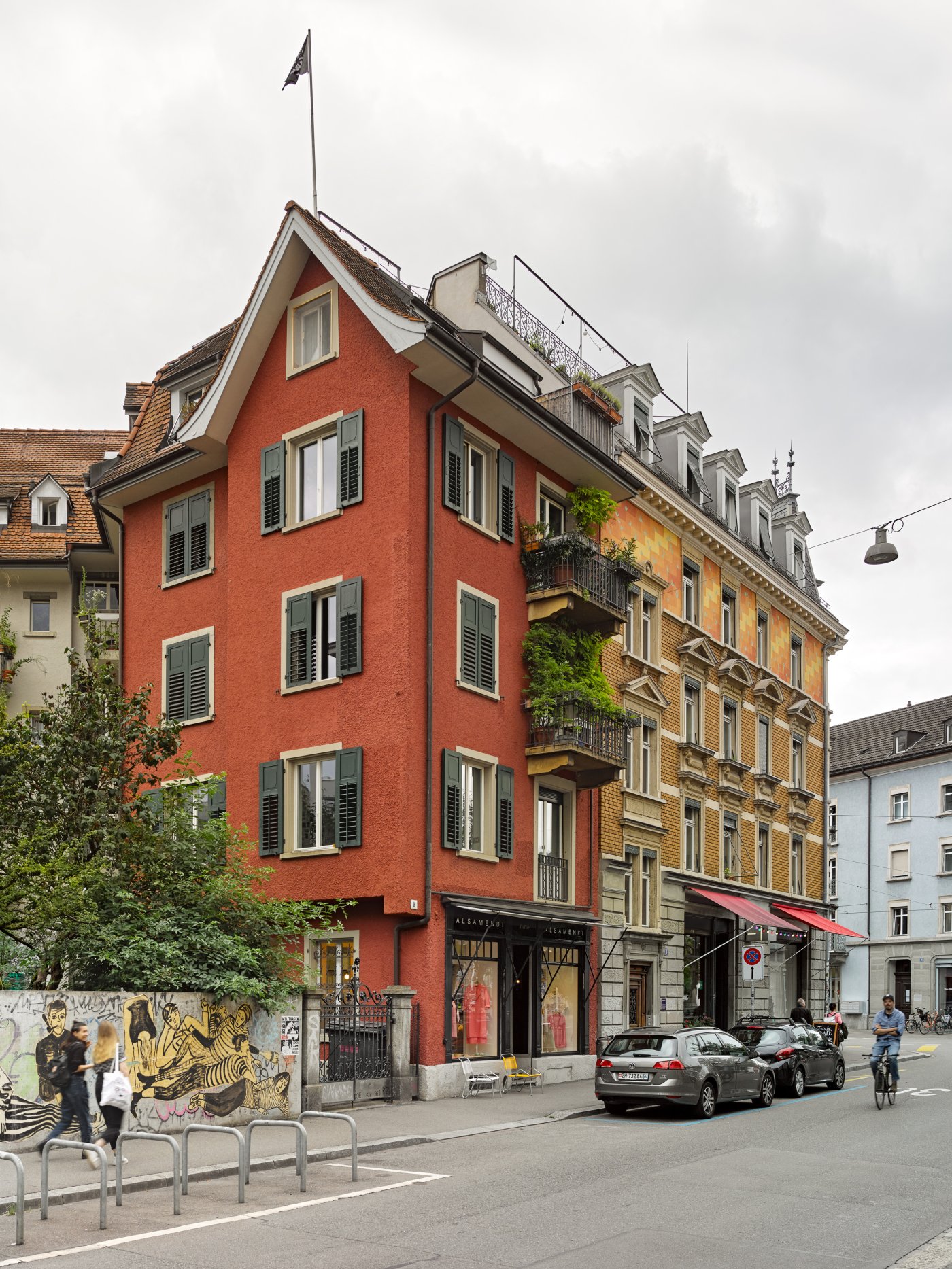 Ankerstrasse und Zweierstrasse in 8004 Zürich